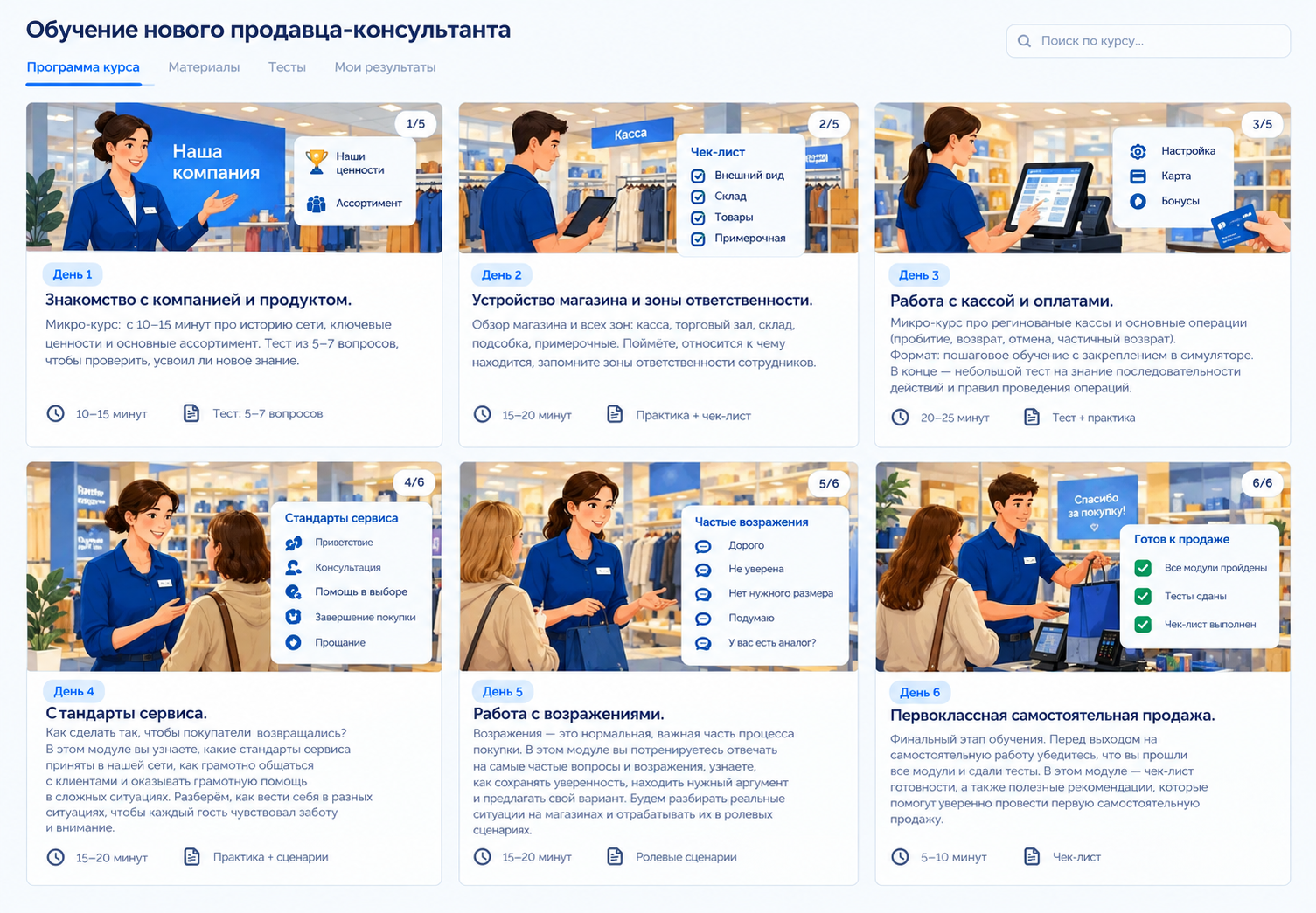 Как превратить базу знаний ретейла в учебник для новых сотрудников - 2